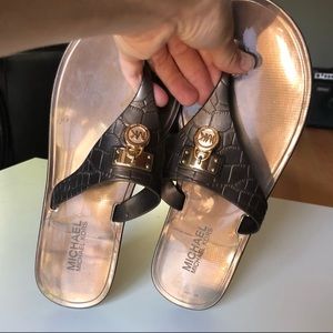 Michael Kors Hamilton Sandals SZ/8